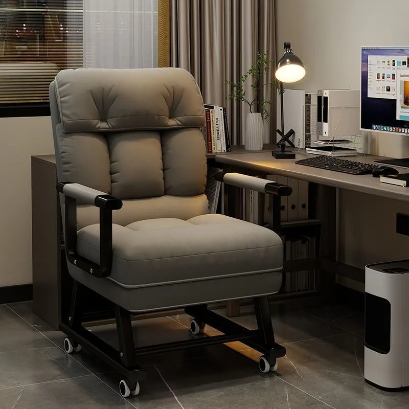 Folding recliner office lunch break bed workstation rest chair home dormitory sitting and sleeping three-purpose chair