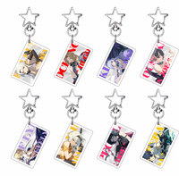 Hot Game Zenless Zone Zero Evelyn Vivian Trigger Anby Hugo Vlad‌ Yixuan Jufufu Pan Yinhu Acrylic Keychains Pendant Key Ring Gift