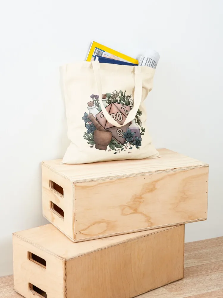 Alchemist D20 Tabletop RPG Gaming Dice Tote Bag حقائب توصيل مجانية حقائب شاطئ نسائية حقائب نسائية حقيبة رائعة