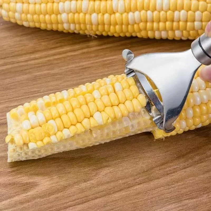 Useful Stainless Steel Corn Thresher Stripper Peeler Kitchen Tool Corn Cutter  Stripper Kernel Cutter Kitchen Gadgets