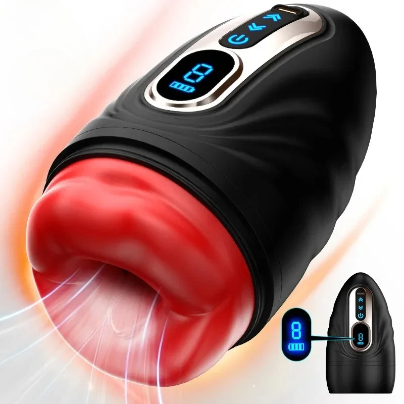 7-frequency vibration mode Automatic Sucking Masturbator Cup Penis Glans Massager Pocket Pussy Vacuum Stimulator Adult Sex Toy