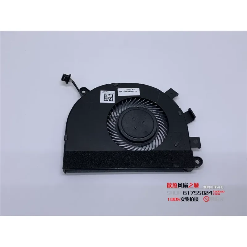 CPU Cooling Fan for Dell Inspiron 15 5584 0T6RHW FL82 DFS5K12214161H Laptop Heatsink Cooler Replacement Part
