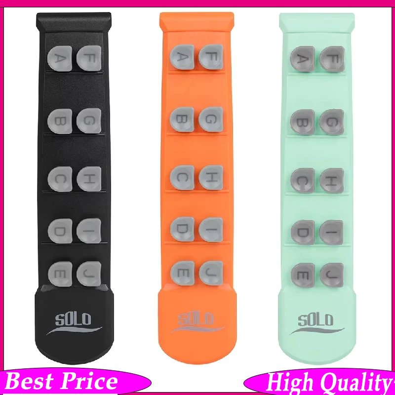 Guitar Finger Strengthener & Hand Position Trainer – Adjustable ABS Finger Exercise Tool for Beginners to Advanced Guitarists