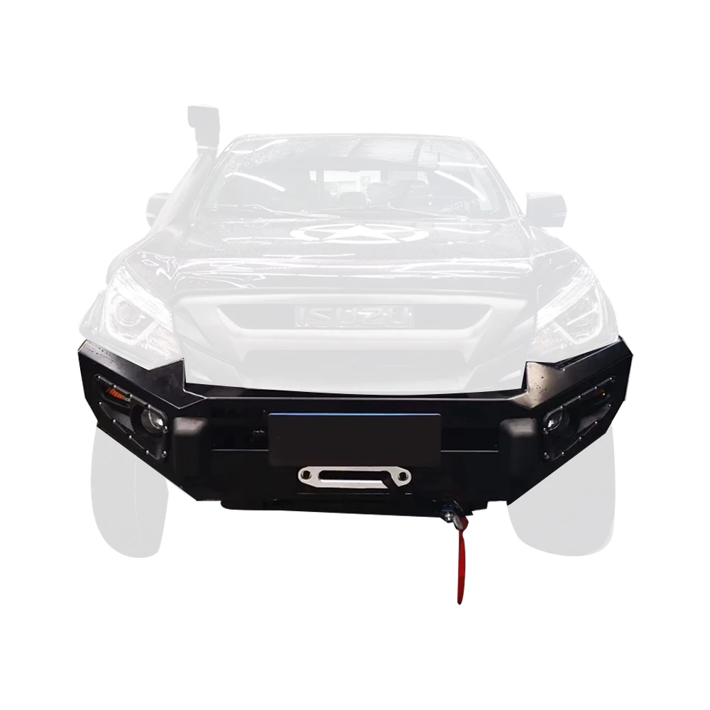 4*4 Accessories Dmax Front Steel Bracket Bumper Guard Car Parts Bull Bar Car Bumper for ISUZU