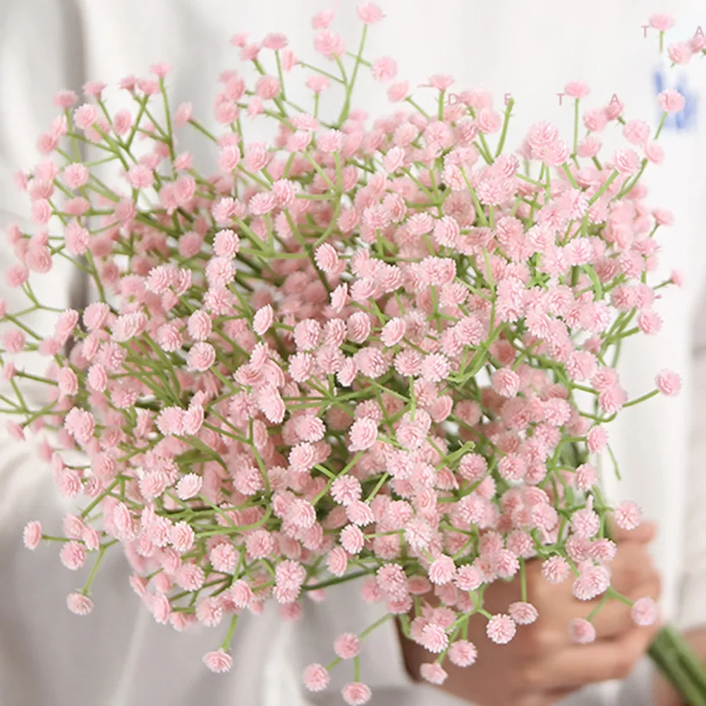 Brand New Practical Artificial Flower Wedding Bunch Decor Decoration Fake Flower Gypsophila Ornament Artificial