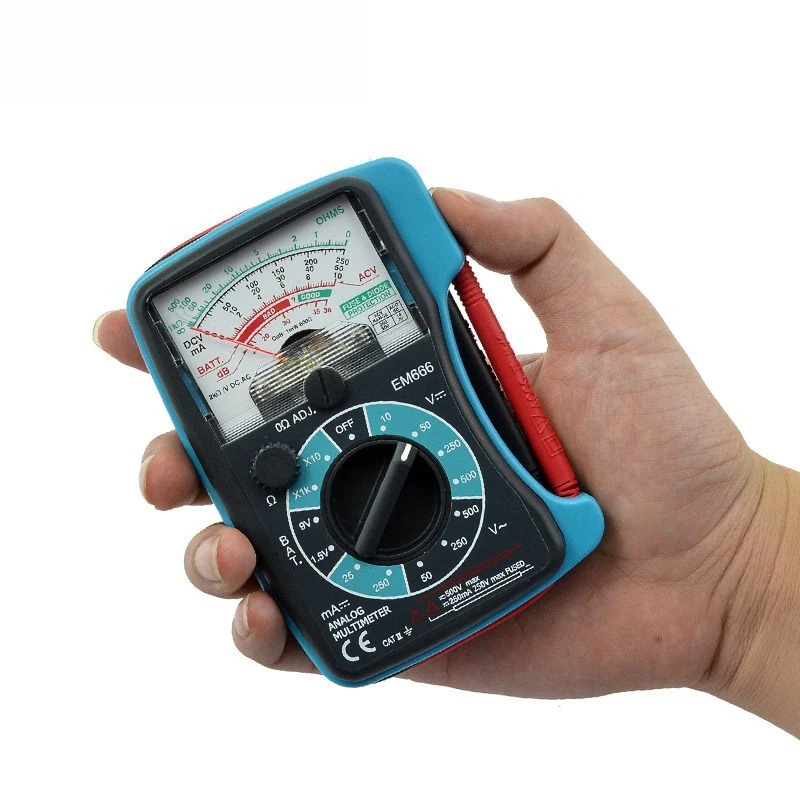 Portable Mini Pointer Multimeter Voltage Resistance Current Portable Storage Pen Anti-drop Meter