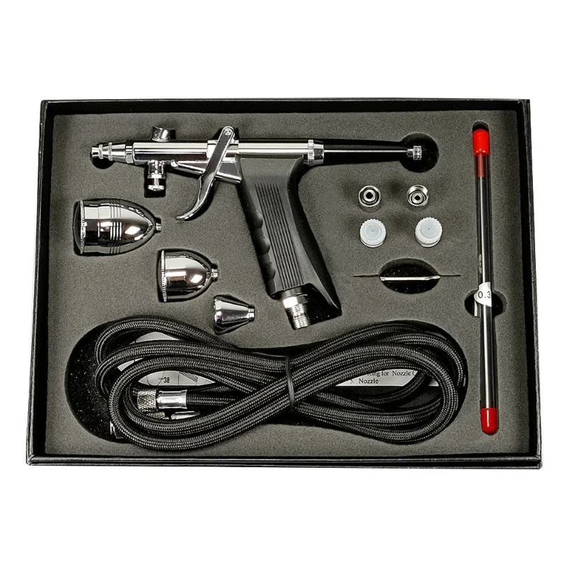 

Three Caliber Gun Type 116B Spray Pen Set Furniture Repair Model Spray Painting Leather Goods Coloring