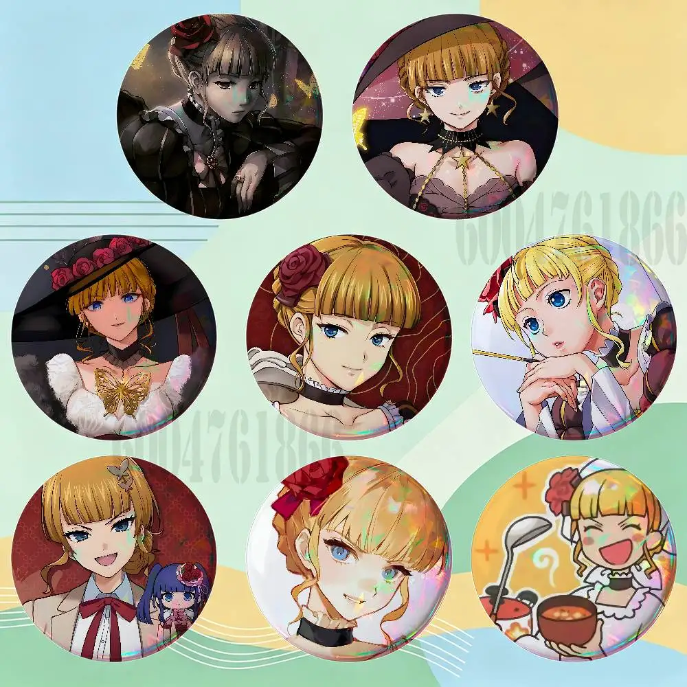 Beatrice U-Umineko Custom Badges 75mm 44mm 25mm 32mm 58mm Hat Backpack Accessories Toys Collect Gifts Large