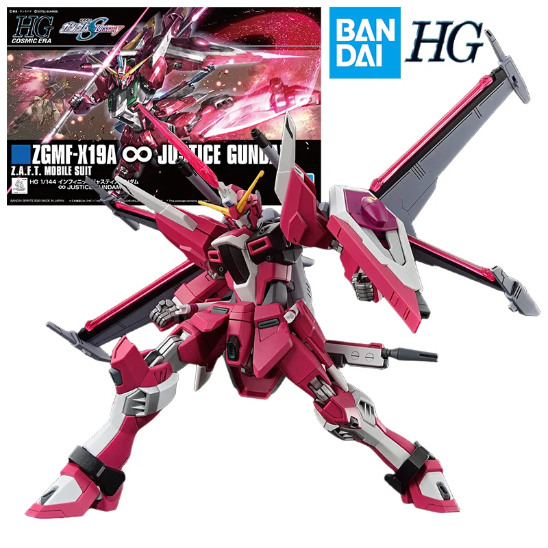 

Bandai Gundam сборная модель комплект аниме фигурка HGCE ZGMF-X19A бесконечная справедливость Gundam Gunpla фигурки героев подарки для детей