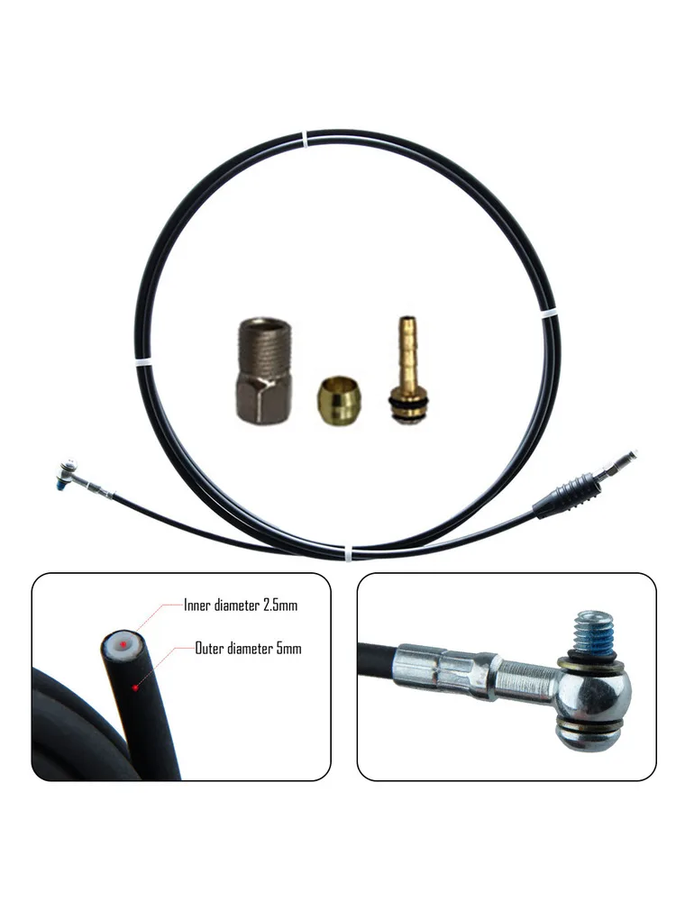 AliExpress NONE For XOD 250cm Hydraulic Pipe Brake Hose Ebike Parts Electric Bicycle Accessories Oil Needle High Quality Hot Sale