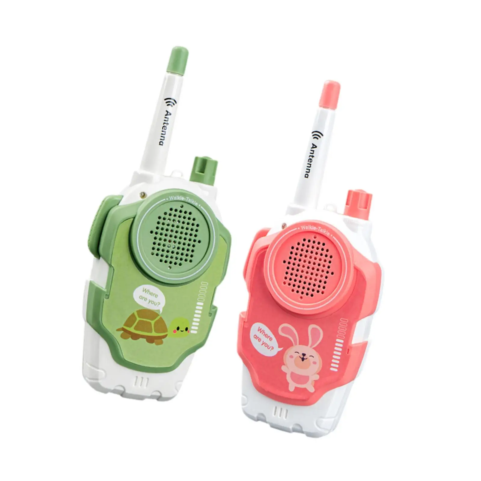 2Pcs Kids Walkie Talkie Gifts 3-12 Years Old Two Way Toy Easy to Use Long Range