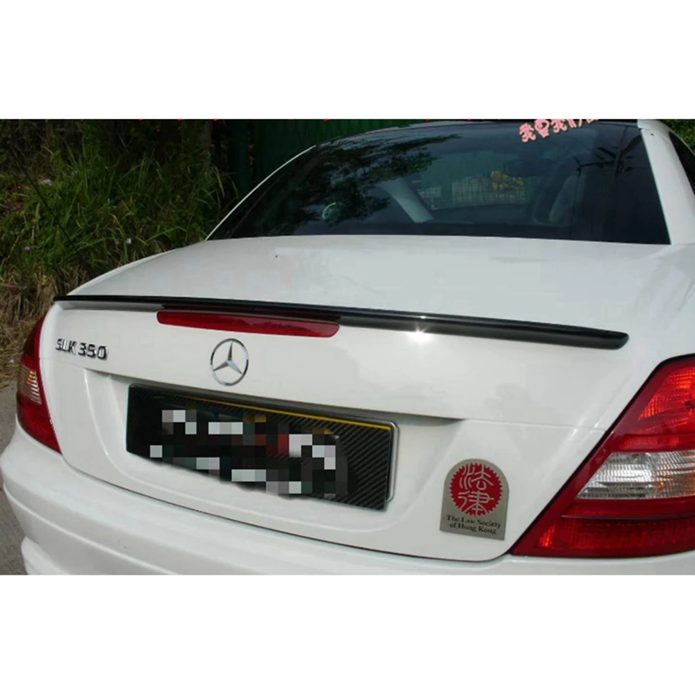 For Mercedes R171 R172 Mercedes SLK Class R171 SLK200 SLK280 SLK300 SLK350 spoiler 2004-2020 carbon fiber trunk spoiler wing