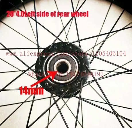 Tricycle accessories New 20x4.0 wheel hub double elastic air-free electric three-wheeled off-road vehicle comfortable tires