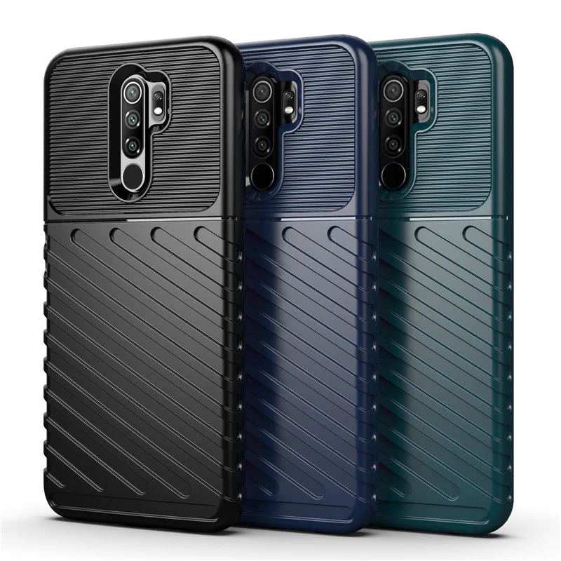 

Shockproof Case For Xiaomi Redmi 9 Cover For Redmi 9 10X 9A 9C Case Bumper Rubber Phone Case For Redmi 10X 9 9A 9C 8A Pro
