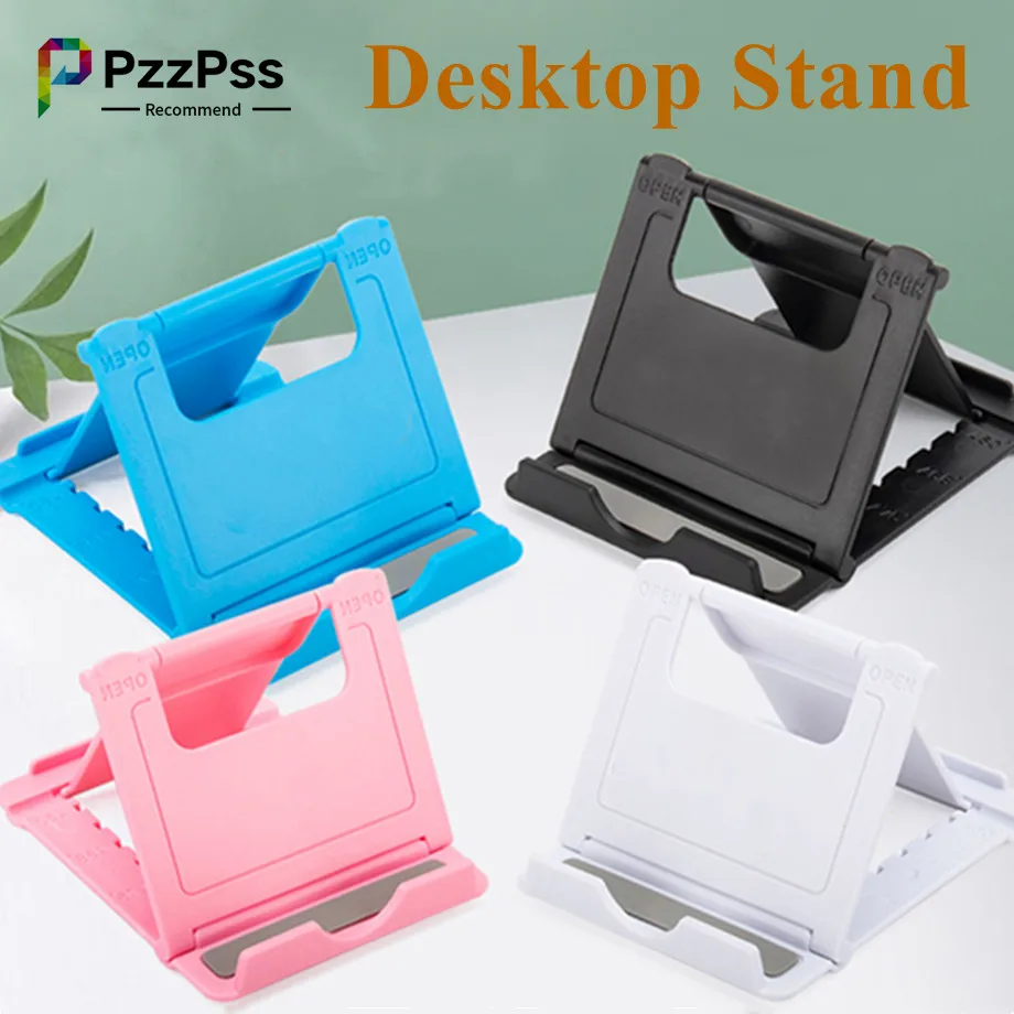 Table Adjustable Phone Holder Bracket Desktop Stand For iPad iPhone Samsung Xiaomi Huawei Folding Universal Mobile Phone Stand