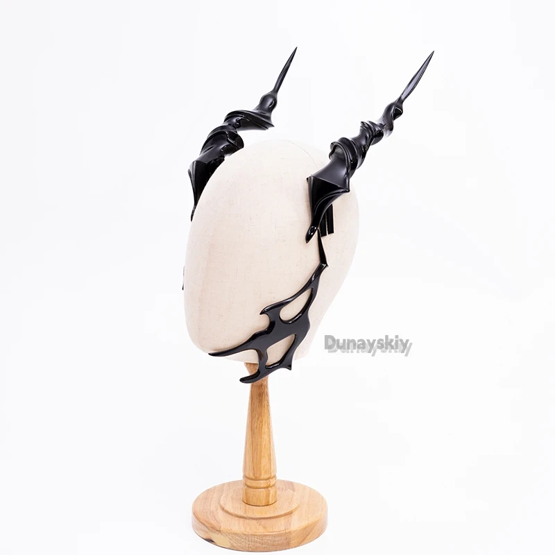Game Love and Deepspace Sylus Qin Che Cosplay  Dragon Horns Headwear 20/25cm Dragon Horns Headclip Props Role-playing Accessory