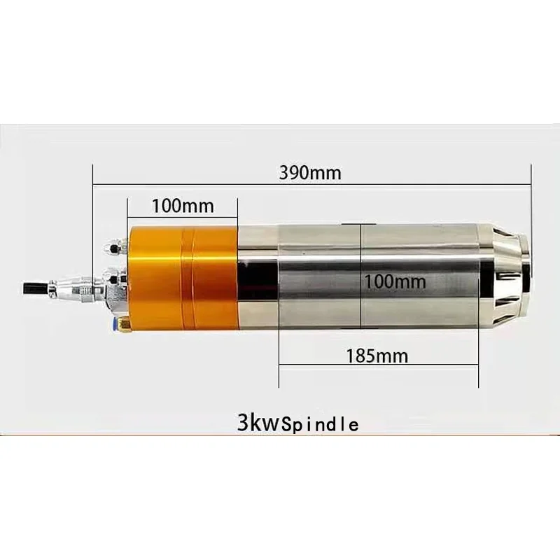 5.5kW automatic tool change spindle, engraving machine, BT30 metal engraving and milling, high speed, pneumatic water cooling