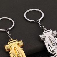 Fashion Formula 1 Racing Car Car Styling Keychain Keyring Key Chain Ring Creative Car Key Chain Gifts Souvenir