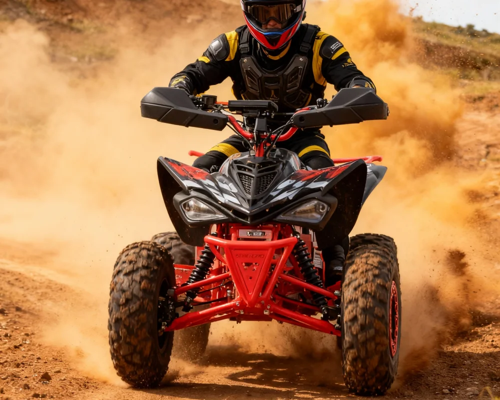 

ForCost - Effective 200CC ATV 10 - Inch Iron Wheels Natural Air - Cooled 8.3KW Quad