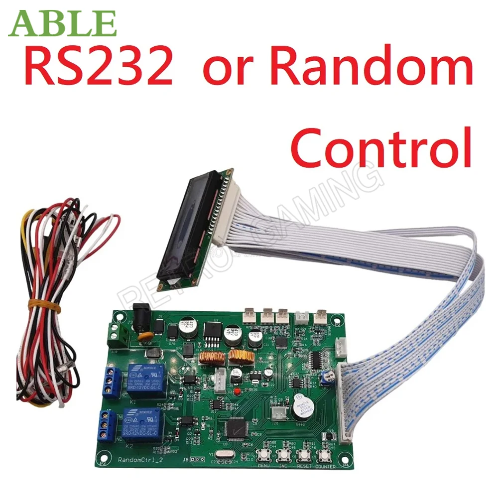 Tablero de Control de cambiador de monedas de JY-146 con cables, Token de intercambio de billetes, control principal PCB para 1 TIPO, codificador de