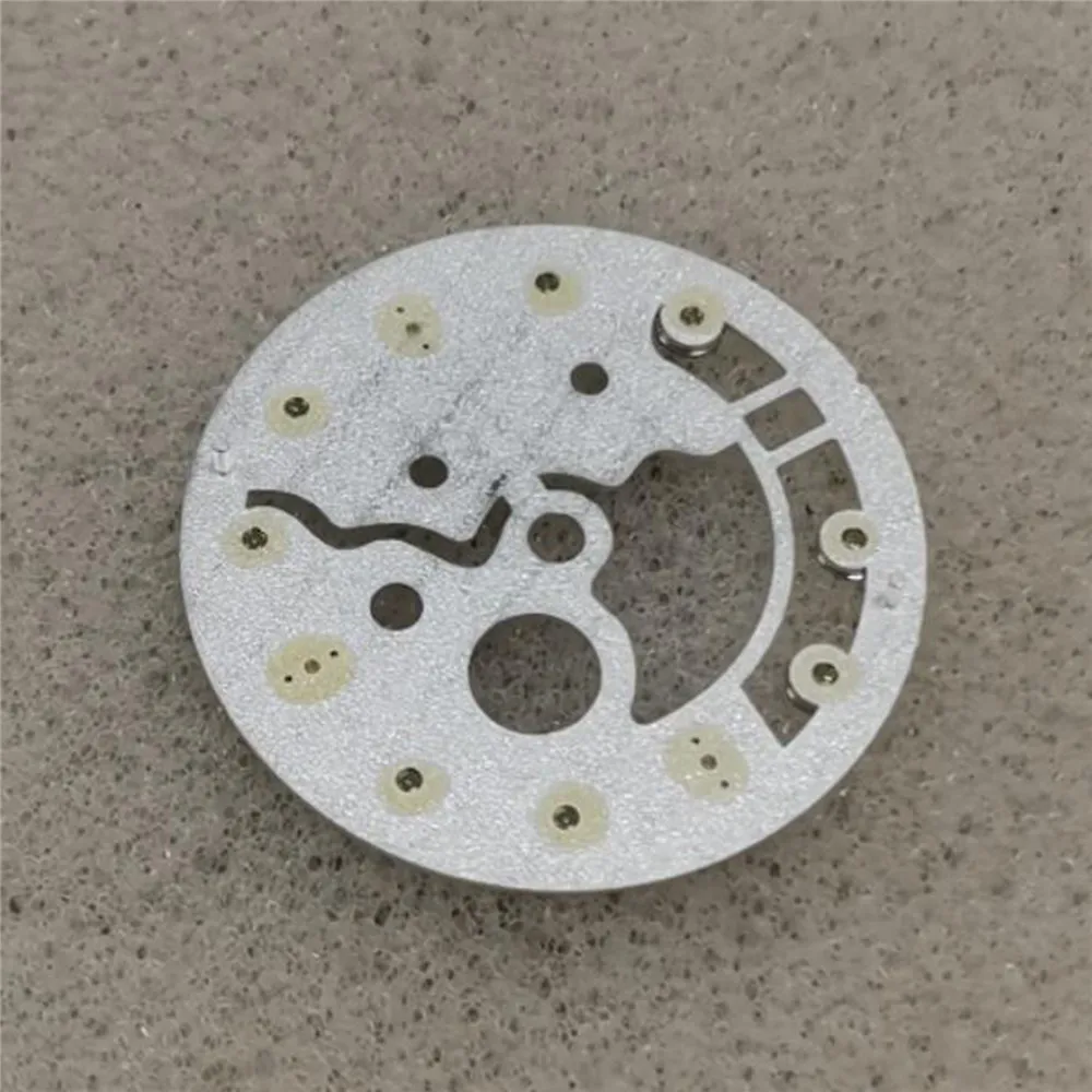 NH35 Dial 28.5MM Hollow Watch Dial C3 Strong Luminous Watch Face for NH35 NH36 Movement Only Suitable for 3 o'clock Position