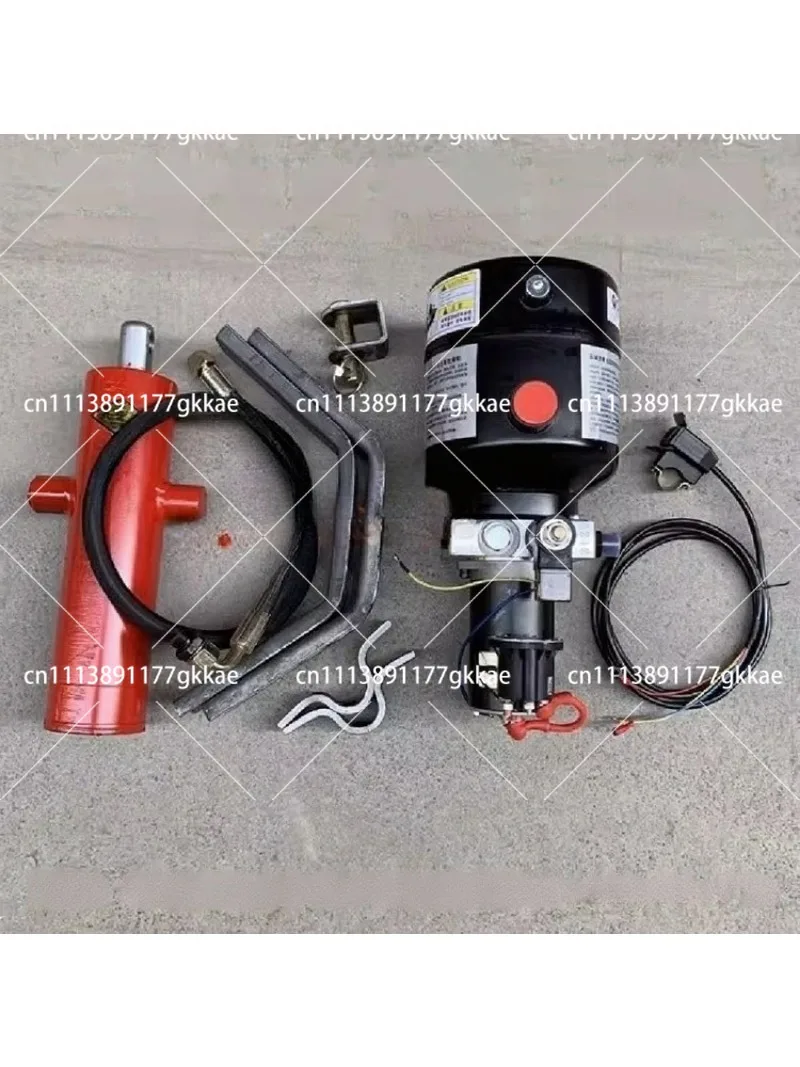 Electric Hydraulic Dump Tricycle Garbage Truck Lifting Modified Motor