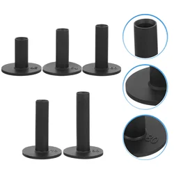 5 Pcs Golf Balls Pins Golfs Tees Holder 800X500X500CM Indoor Stands Black Trays Rack Silicone