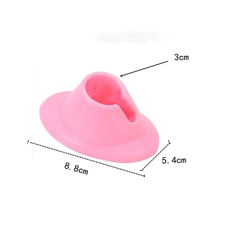 1pcs Professional Spill Proof Wearable Nail Gel Polish Holder Stand Finger Manicure Acrylic Nail Art Display Tools