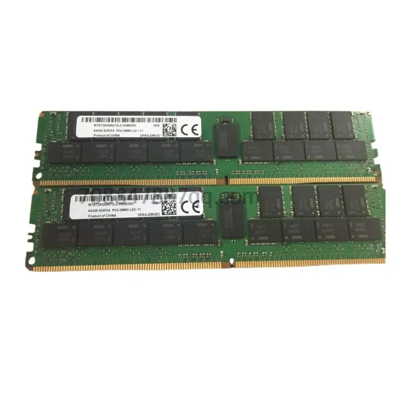 original 100% authentique  T7910 FC630 R530 T430 64G 4RX4 2666 LRDIMM