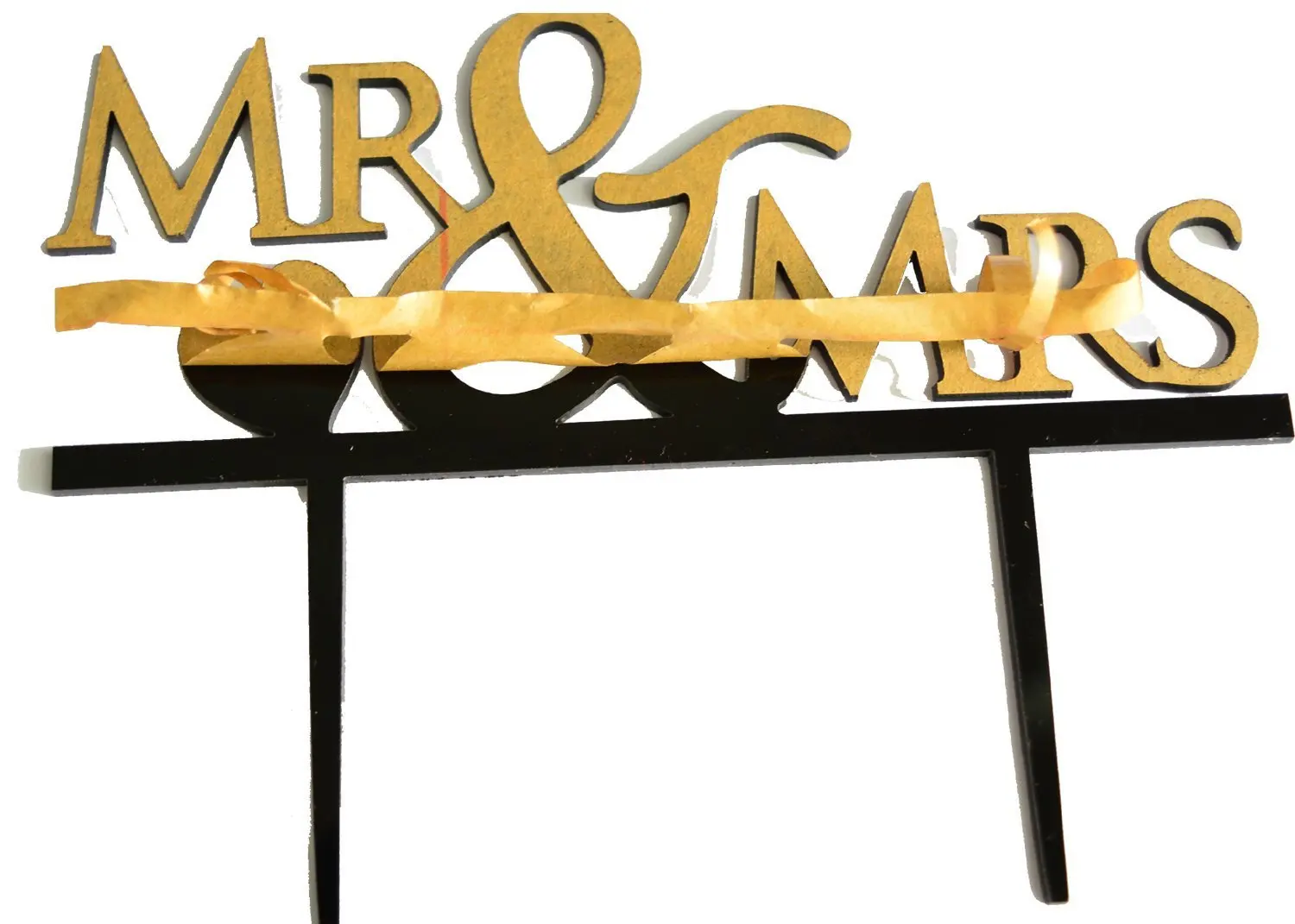 

Black Acrylic Mr Mr Letters Cake Topper Material Ideal for Wedding Birthday Anniversary Celebration Cake Toppeer