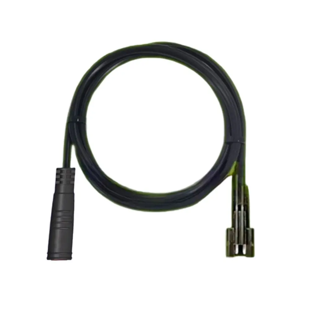 Cable de extensión de freno de 2 pines para bicicleta eléctrica, impermeable, con conectores macho a hembra para scooter y bicicleta eléctrica, 830 mm de longitud, PVC