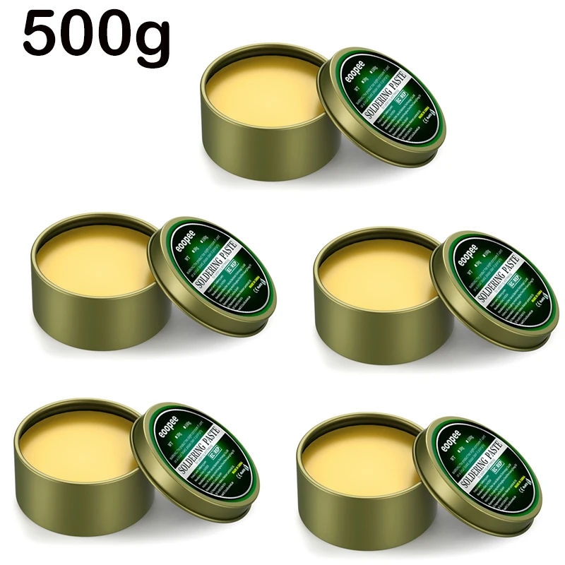 Soldeerpasta Flux 100g/500g/30g Rosin Pasta Soldeerflux voor Solderen Elektronische Printplaat reparatie Soldeerpasta Vloeistof