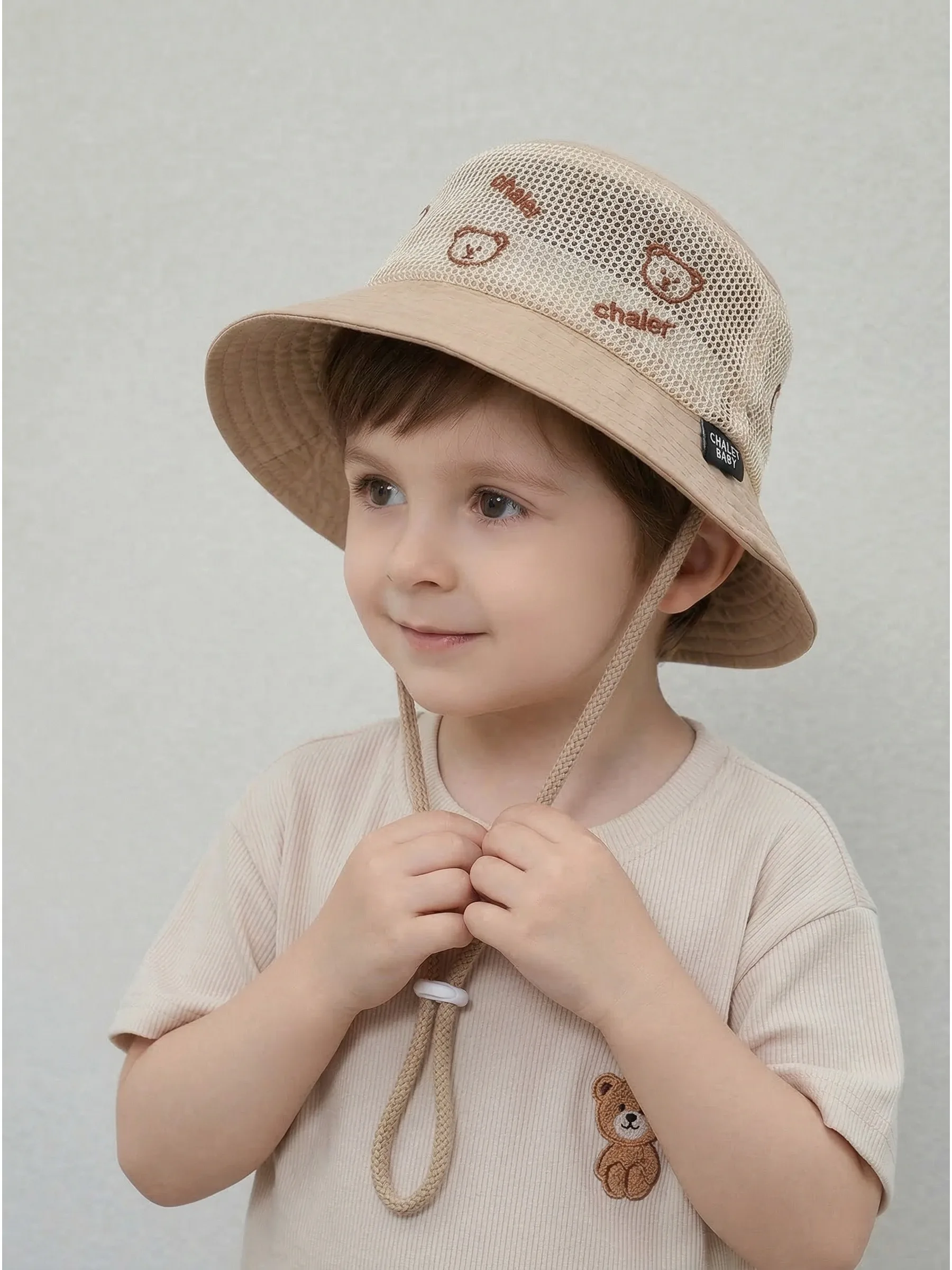 naits-keits-キッズ通気性メッシュフィッシングキャップ軽量夏の日焼け防止アウトドア旅行つば広帽子ユニセックスナイロン