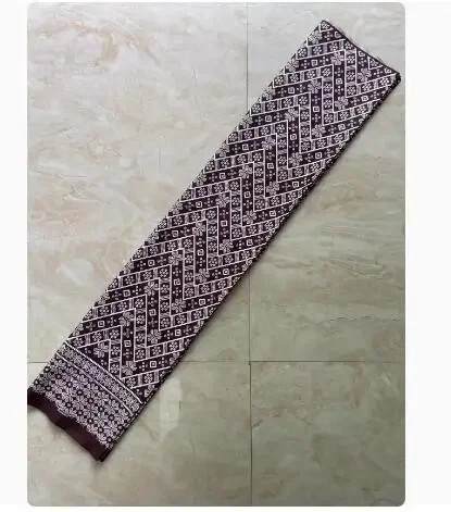 Falda tubo Longi de Malasia, Sarong para hombres, Myanmar, Tailandia, rejilla tradicional de 110cm