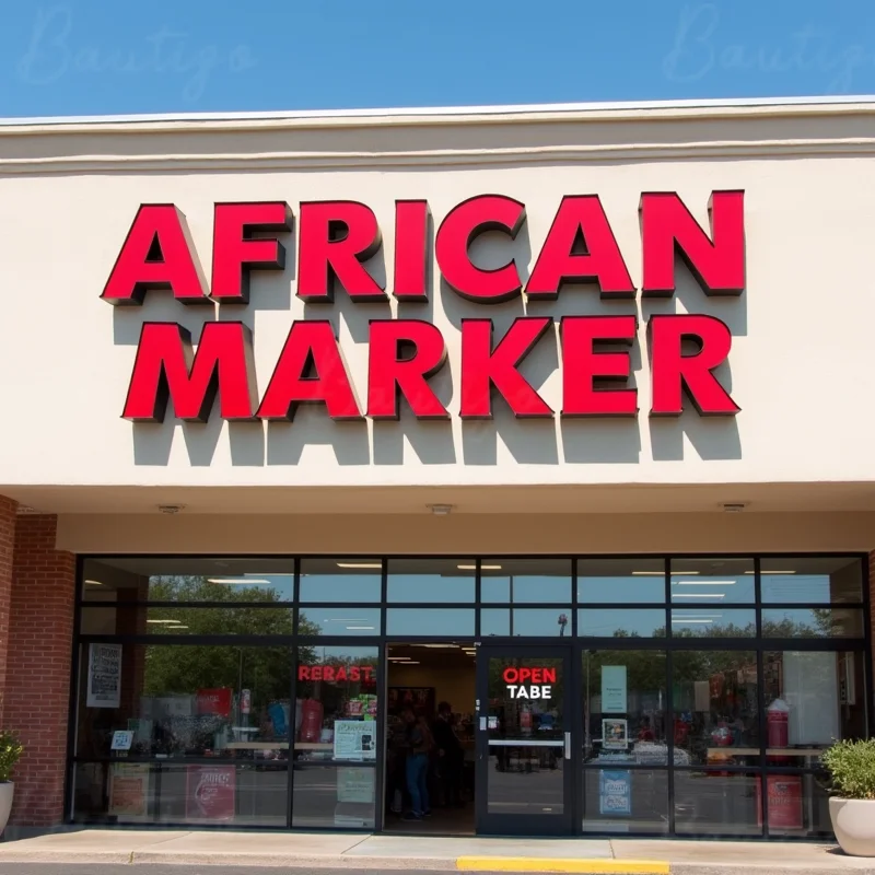 Custom 3D Metal Channel Letters For Outdoor Advertising Weatherproof Storefront Sign Perfect For Shopping Center Office Cafe