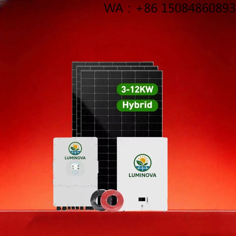 Plug And Play  SystemLuminova Home Hybrid  Power System All-in-One 5-15KW Lithium Battery Storage Kit For Balcony