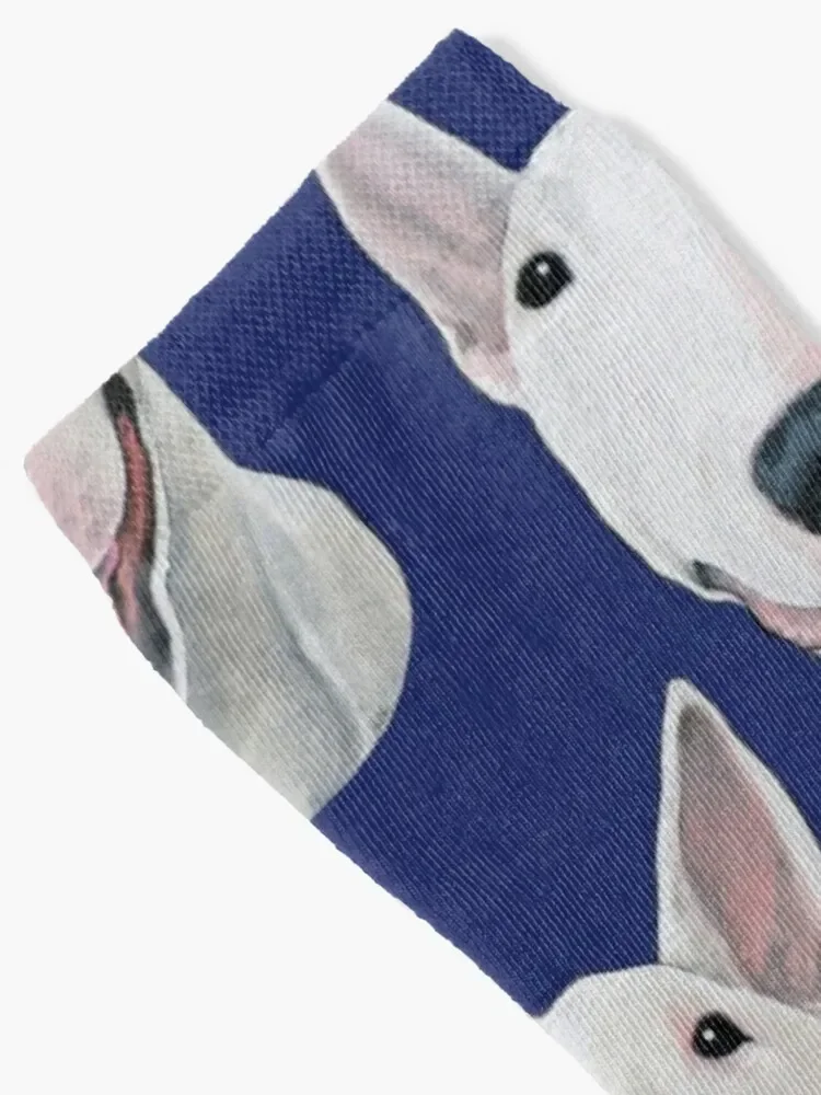 Bull Terrier Unconditional Socks cute winter gifts hockey Ladies Socks Men's