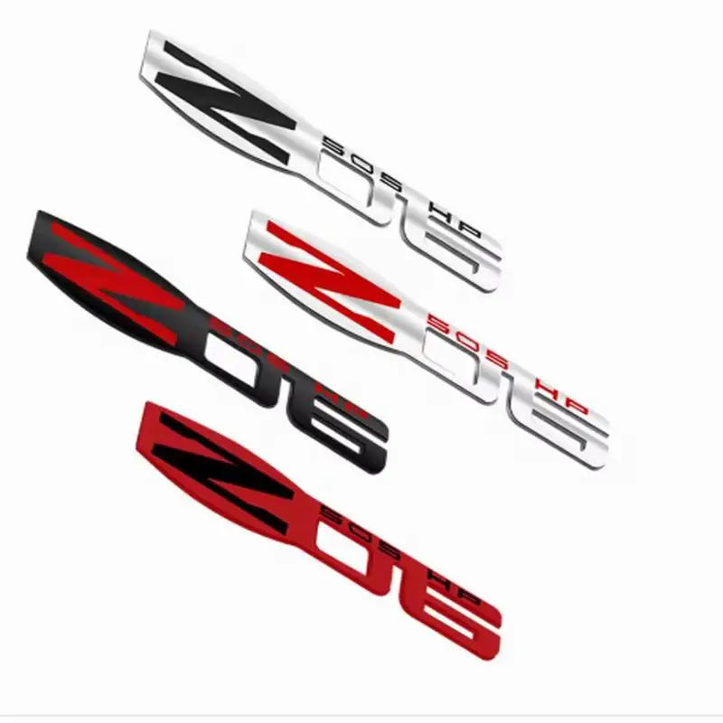 

Car Emblem Metal Z06 505 Hp Badge Logo Body Decals Sticker For Corvette Guitar C4 C5 C6 C7 C8 Corvette Shirt Auto Accessories