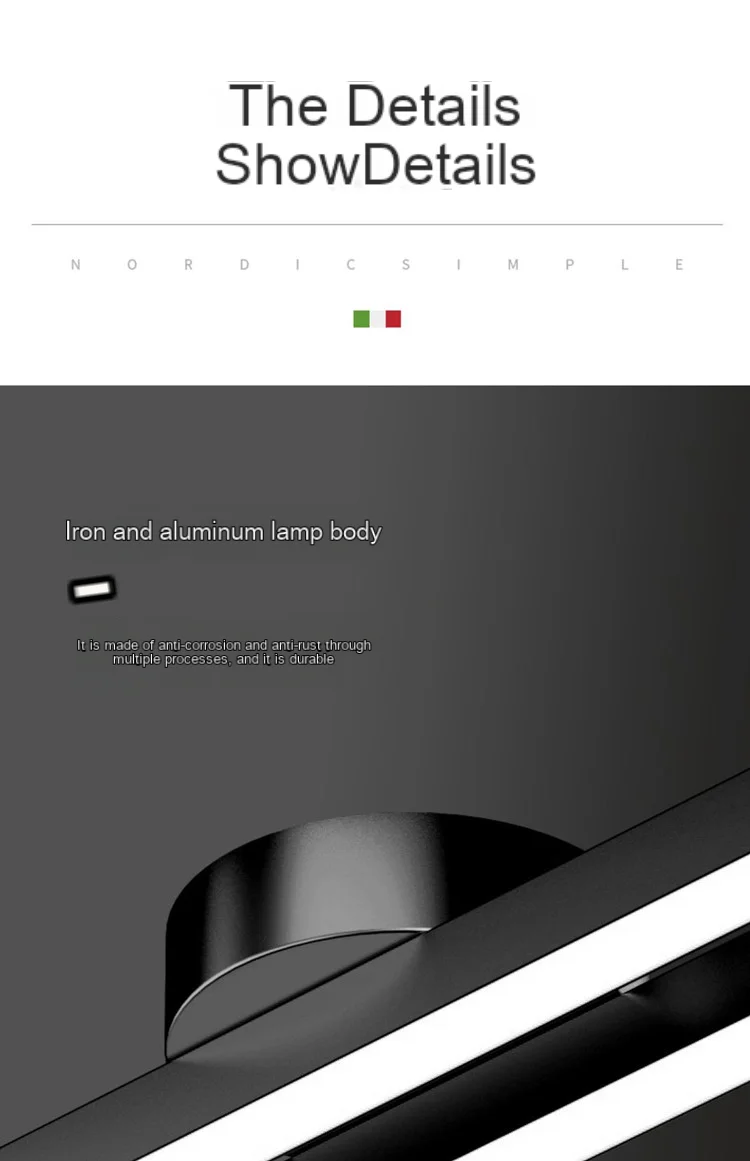 Linear Aluminium LED Ceiling Light — product detail 15