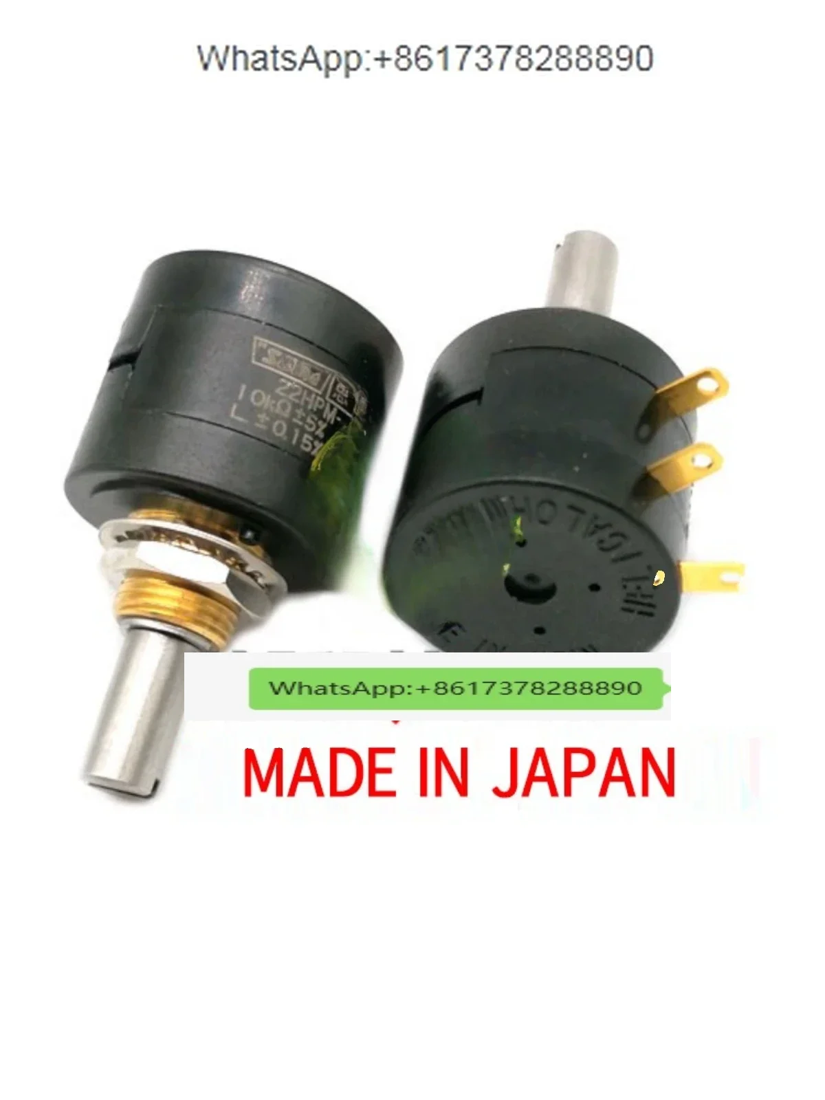 Japan imported MG20-22B6 multi-turn potentiometer 22HP-10 frequency conversion speed regulation counting knob