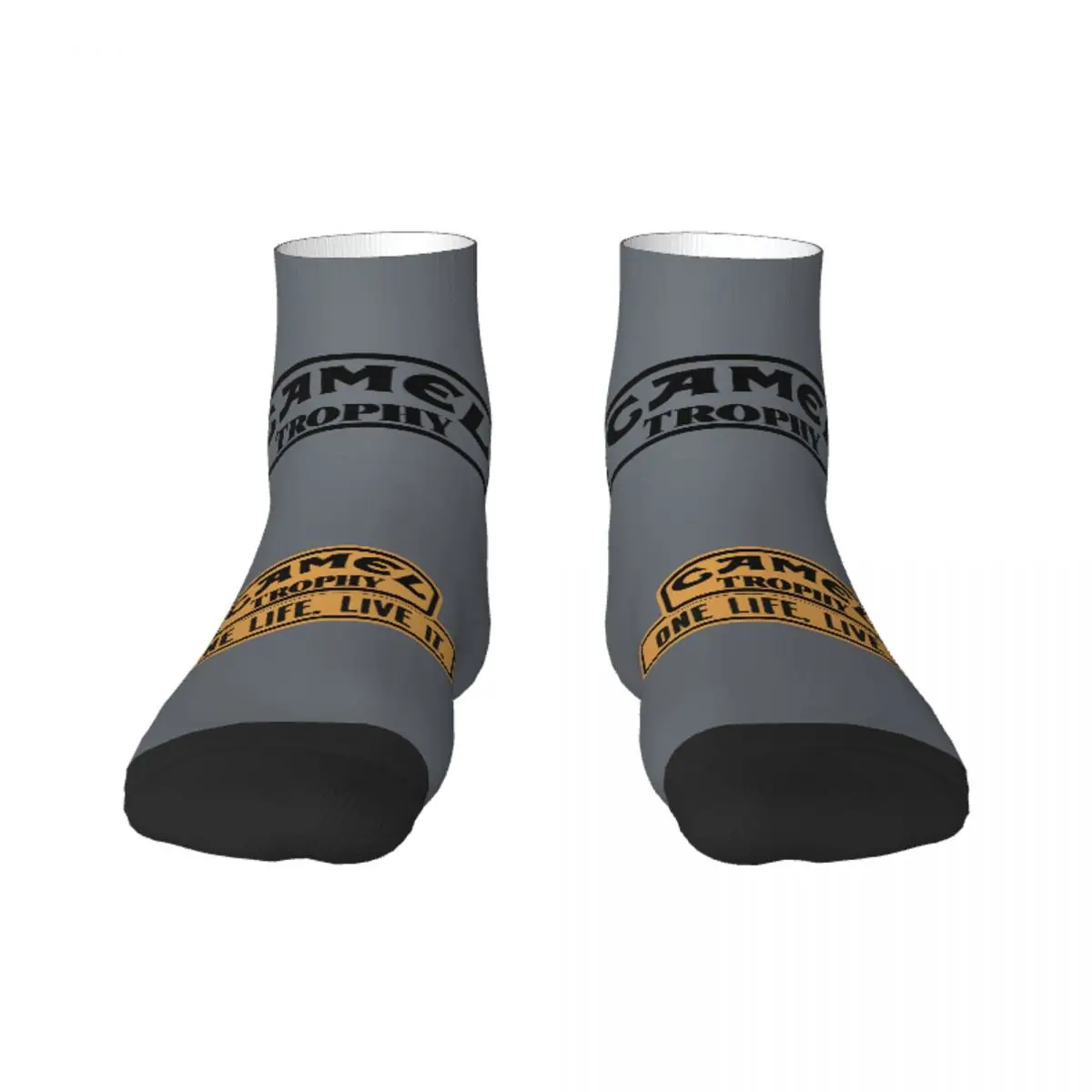 Camel Trophy One Life Live It Mens Crew Socks Unisex Kawaii 3D Print Dress Socks