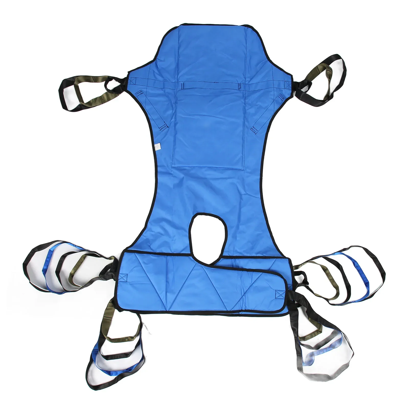 Sling De Transferência Com Abertura Para Pacientes Idosos, Full Body Lift, Royalblue Head Support, Sling De Banheiro