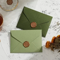 5pcs Kawaii Avocado Paper Envelopes High-grade Thick Envelopes Gifts Packing Wedding Party Invitations Cards Cover Stationery