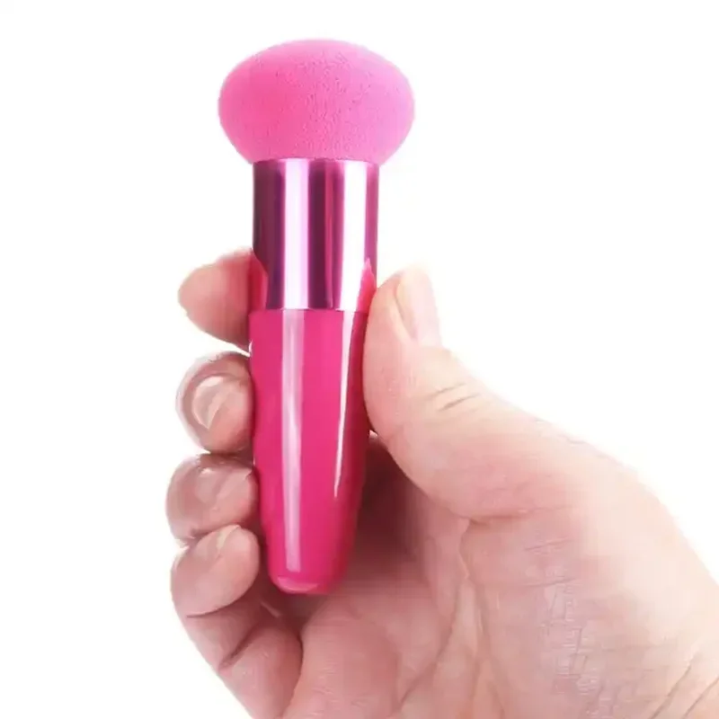 3PC Women Mushroom Head Foundation Powder Sponge Beauty Cosmetic Puff Pędzle do makijażu twarzy z uchwytem
