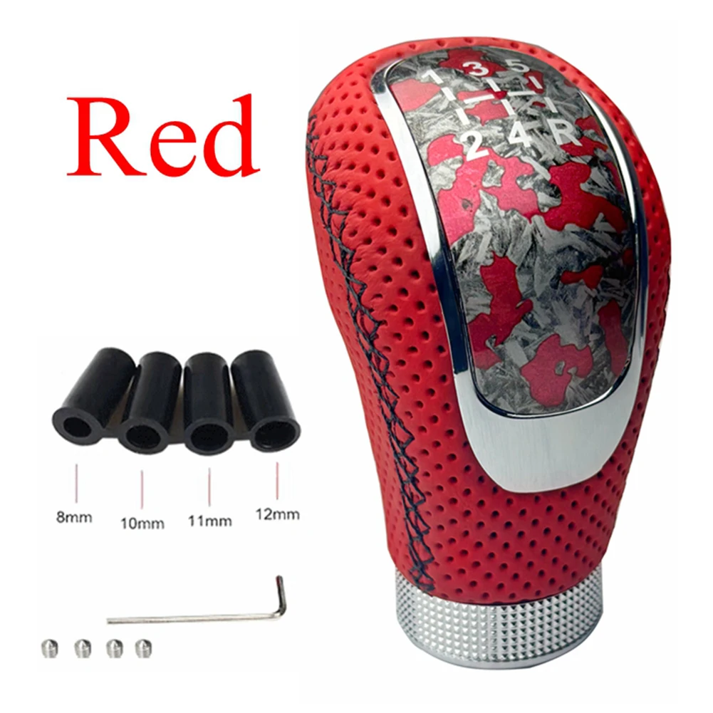 

5-скоростная ручка переключения передач, ручка рычага механической коробки передач с 4 адаптерами (M8, M10, M11, для M1212) для механической коробки передач