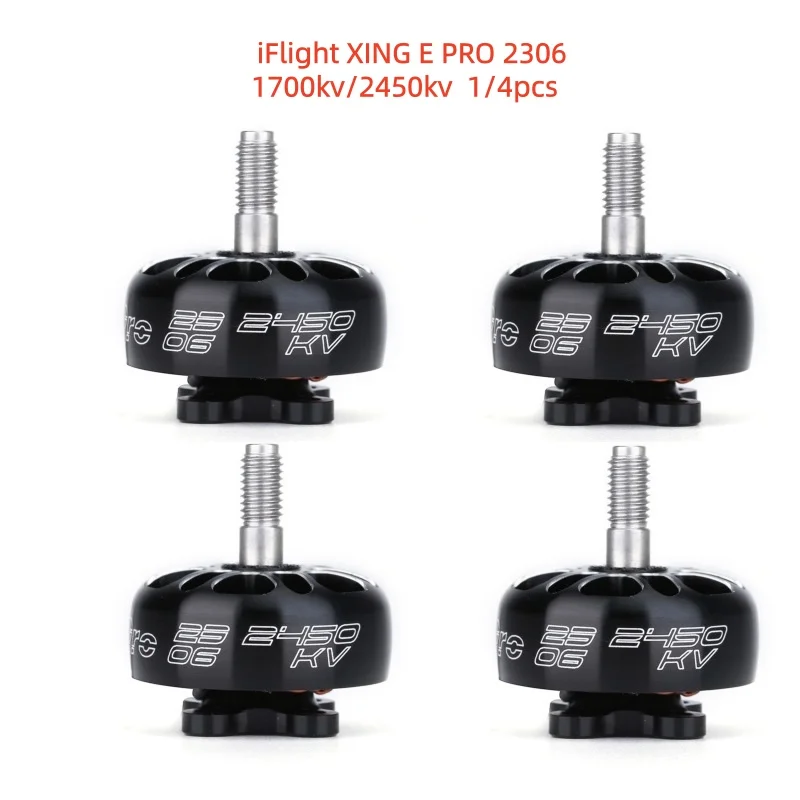 1-4pcs-iflight-xing-e-pro-2306-1700kv-2450kv-2-6s-brushless-motor-for-rc-models-multicopter-fpv-diy-racing-parts-accs