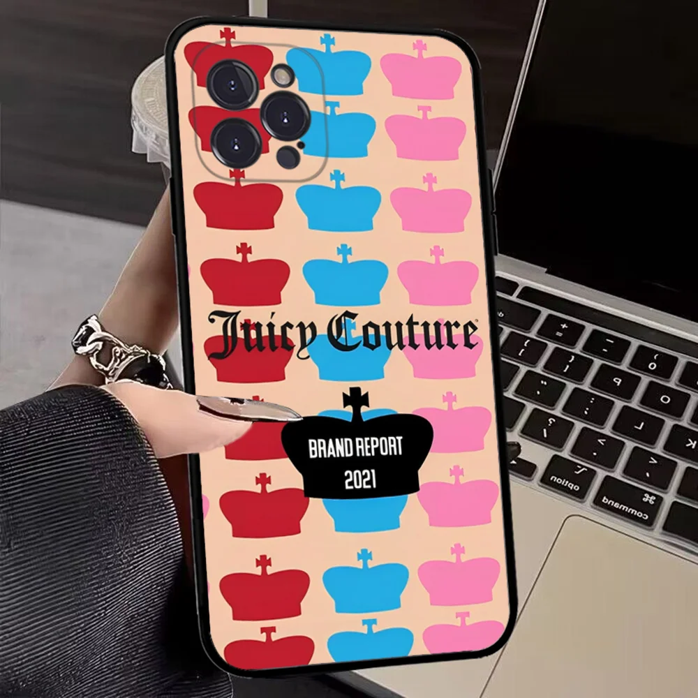 J-Juicy Cool C- Couture Phone Case for iPhone 15 8 7 6 6S Plus X SE 2020 XR XS 14 11 12 13 Mini Pro Max Mobile Case