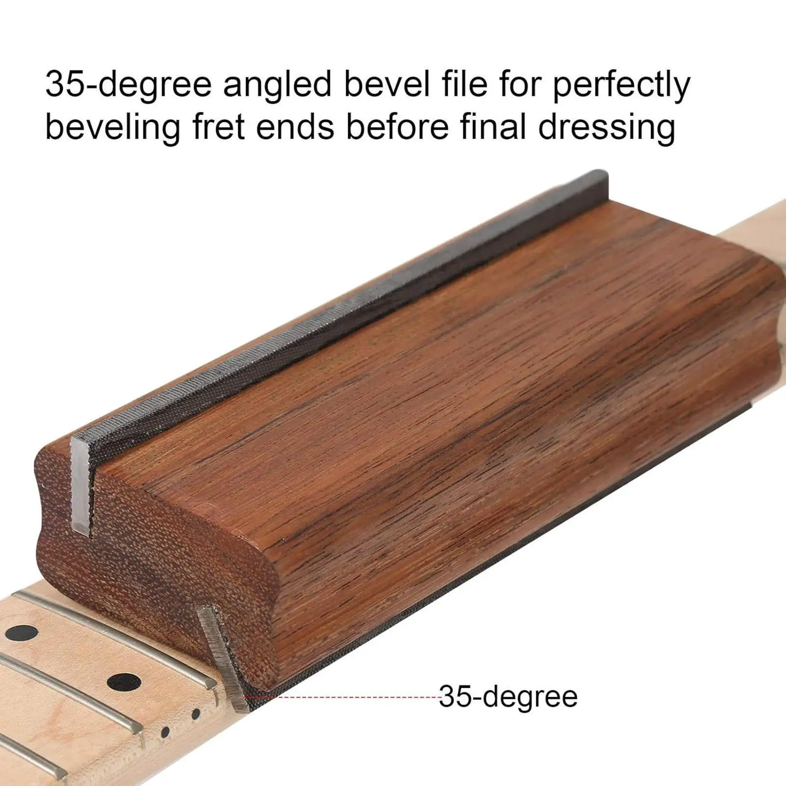 

3 in 1 Fret File Guitar Bass Fret End Dressing for Guitar Shaping Bass