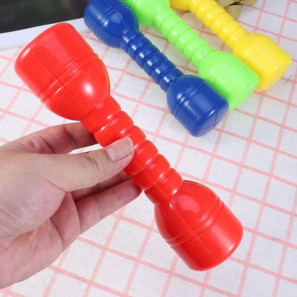 4 PCS Children's Dumbbell Exercise Dumbbells Small Barbells for Kindergarten Toys Babies