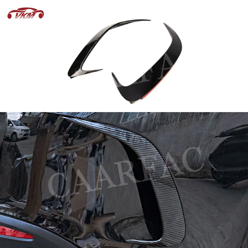 

Carbon fiber/ABS Rear Bumper Flaps Apron Decoration For Mercedes Benz GLE Class W167 GLE350 GLE450 GLE53 AMG Sport SUV 2020